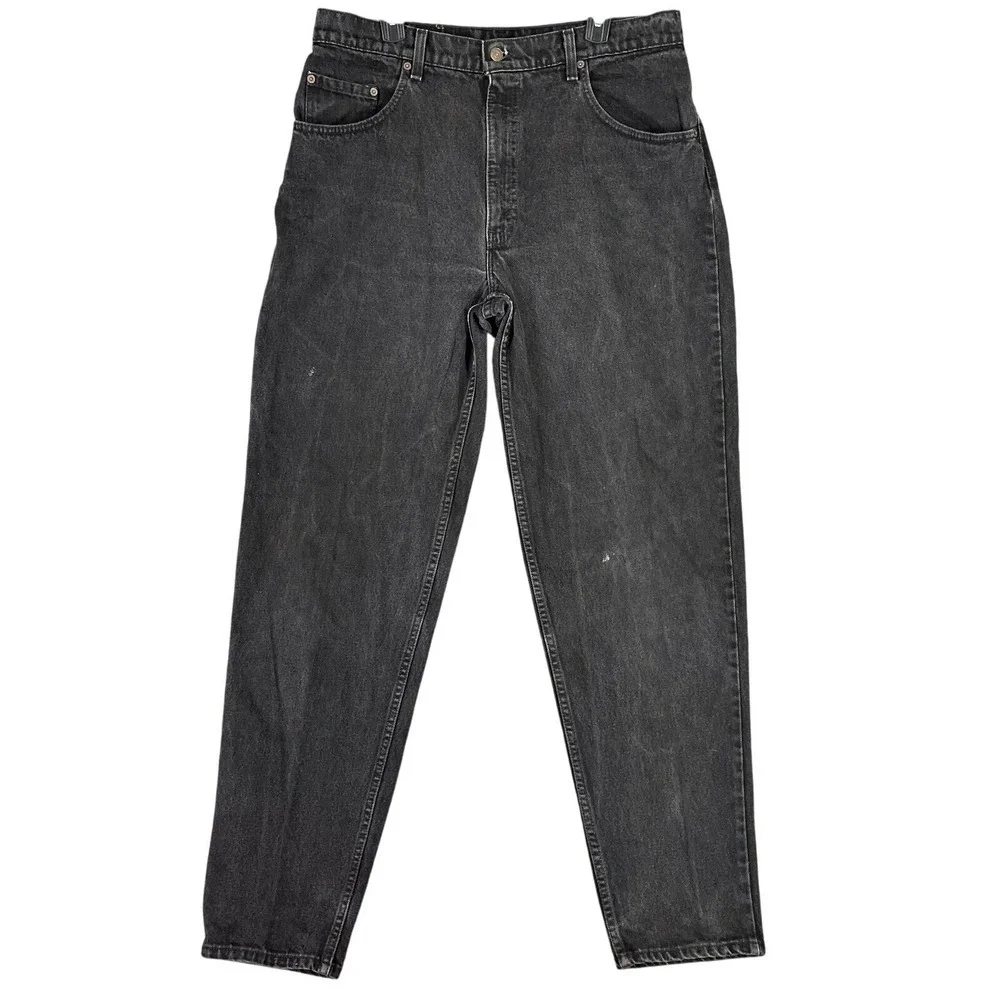 Levi 560 Vintage 90s Black Denim Jeans Mens W36 L34 Loose Fit 